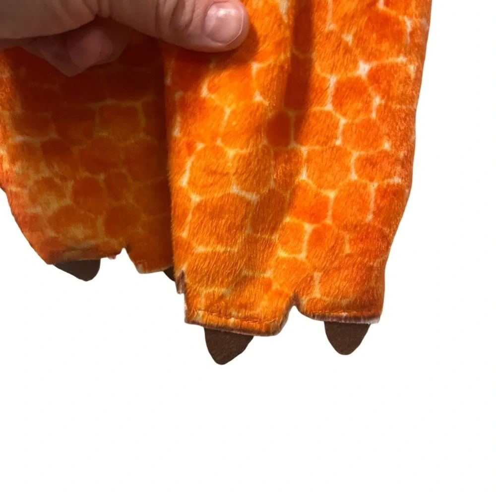 Pottery Barn Kids Dinosaur Costume Orange Bodysuit (No Headpiece) Size 4/6